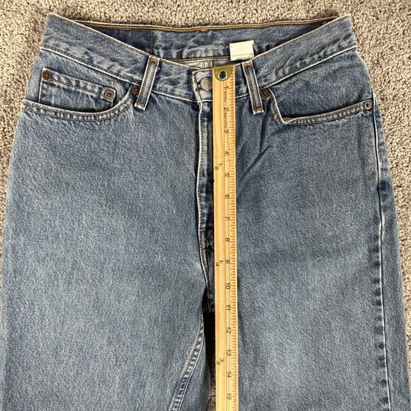 Vtg Levis 512 Jeans Women’s 11 S 28x29 High Waist Tapered Leg Denim Grunge Y2K - Picture 6 of 13